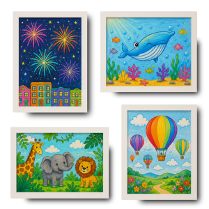 4x A3 Frame Bundle